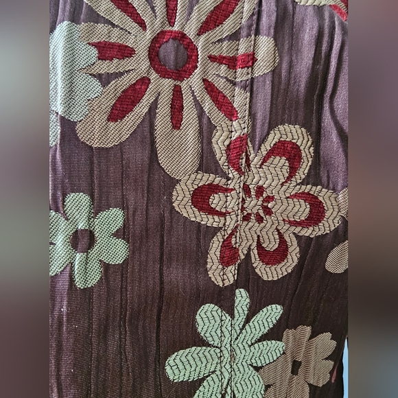 NWoT Unique Embroidered Floral Jacket Seasonless Wear 1X ELCC - Picture 7 of 12